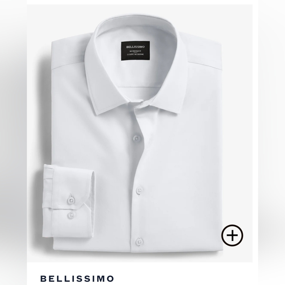 Bellisimo | NWT white dress shirt XXL